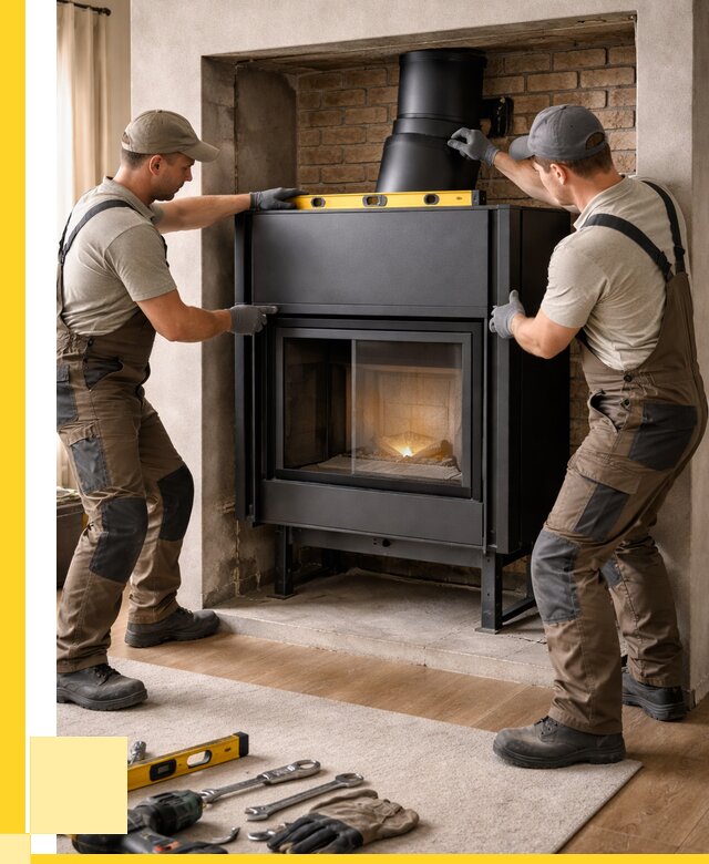 Установка каминных топок в Ялуторовске под ключ от 18592 р. | ЭриданЛтр