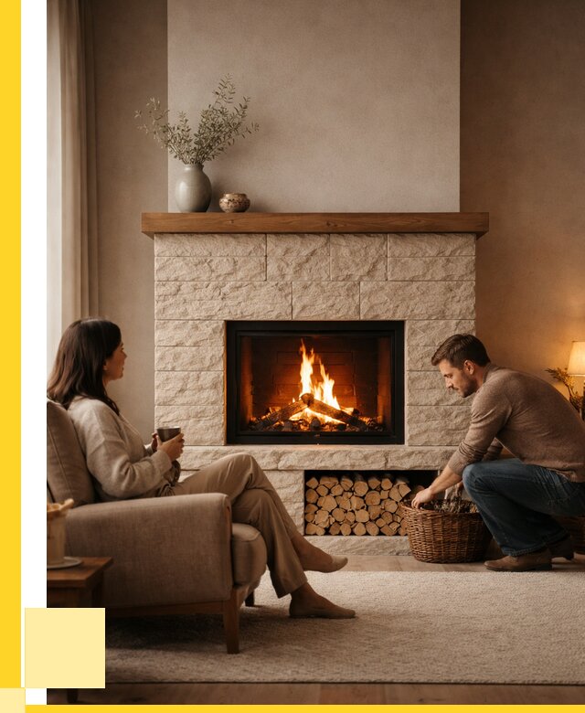 Камины для дома в Ялуторовске под ключ от 154935 р. | ЭриданЛтр