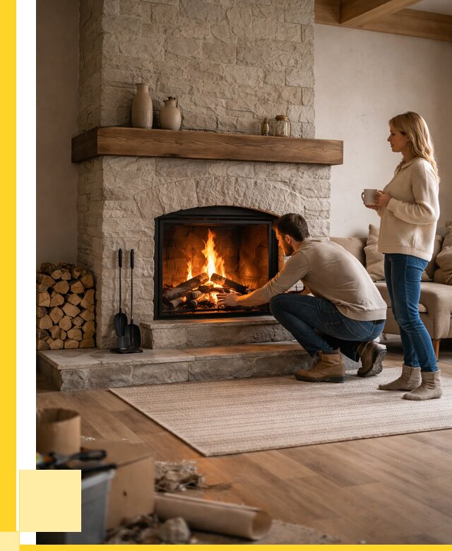 Камины для загородного дома в Ялуторовске от 361515 р., ЭриданЛтр