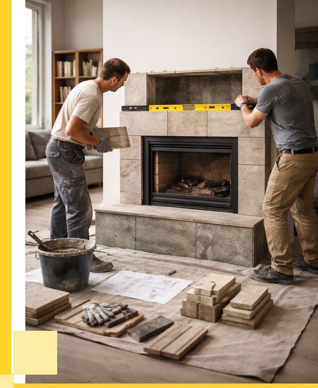 Монтаж каминов и установка в Ялуторовске от 46481 р. | ЭриданЛтр