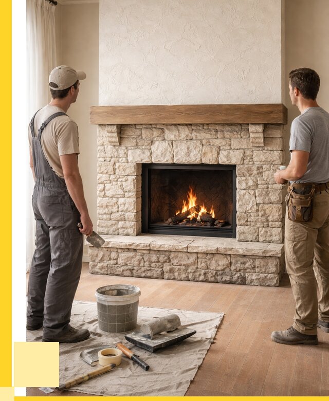 Отделка каминов в Ялуторовске от 6714 р. под ключ | ЭриданЛтр