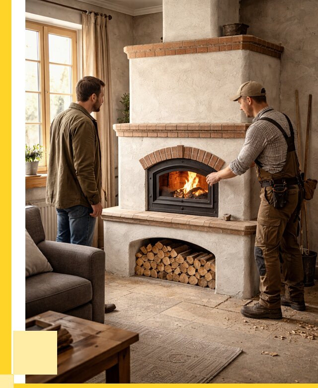 Печи камины в Ялуторовске: кирпичные, изразцовые от 61974 р. | ЭриданЛтр