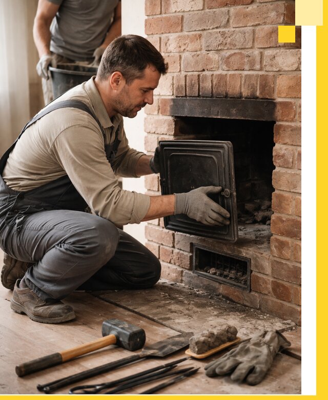 Ремонт печей в Ялуторовске с гарантией качества и безопасности