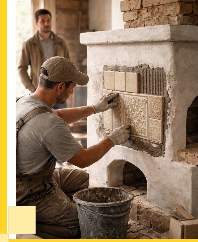 Отделка печей и банных печей в Ялуторовске от 36152 р. | ЭриданЛтр