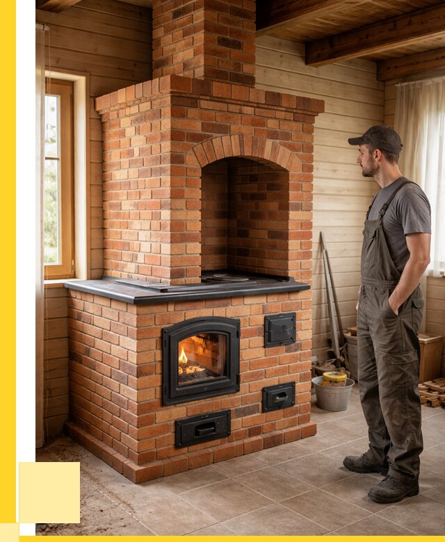 Кирпичные печи в Ялуторовске: купить от 154935 р. | ЭриданЛтр