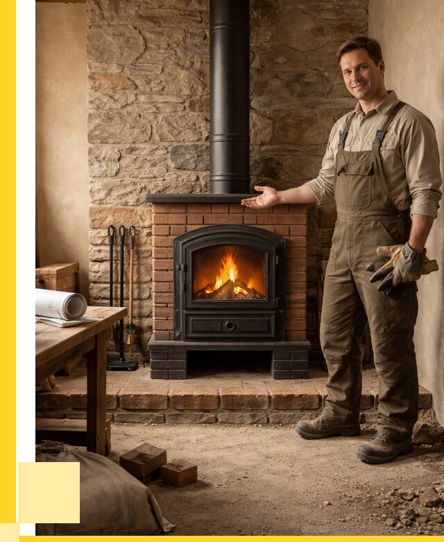 Печи отопительные из кирпича в Ялуторовске от 82632 р., ЭриданЛтр