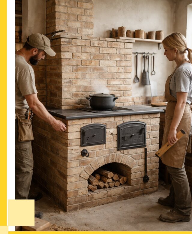 Варочно отопительные печи в Ялуторовске от 92961 р. | ЭриданЛтр