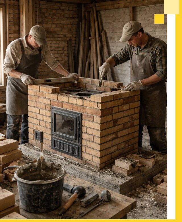 Изготовление и установка варочных печей под ключ в Ялуторовске