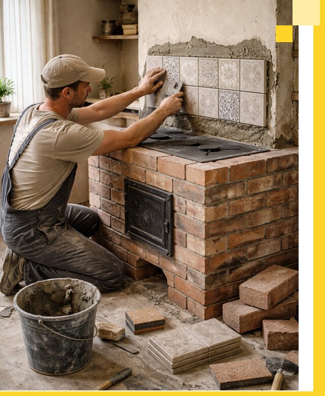 Печи с плитой на заказ монтаж гарантия и сервис в Ялуторовске