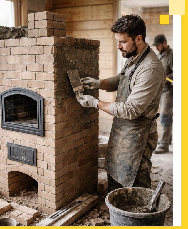 Изготовление и установка печей-шведок под ключ в Ялуторовске