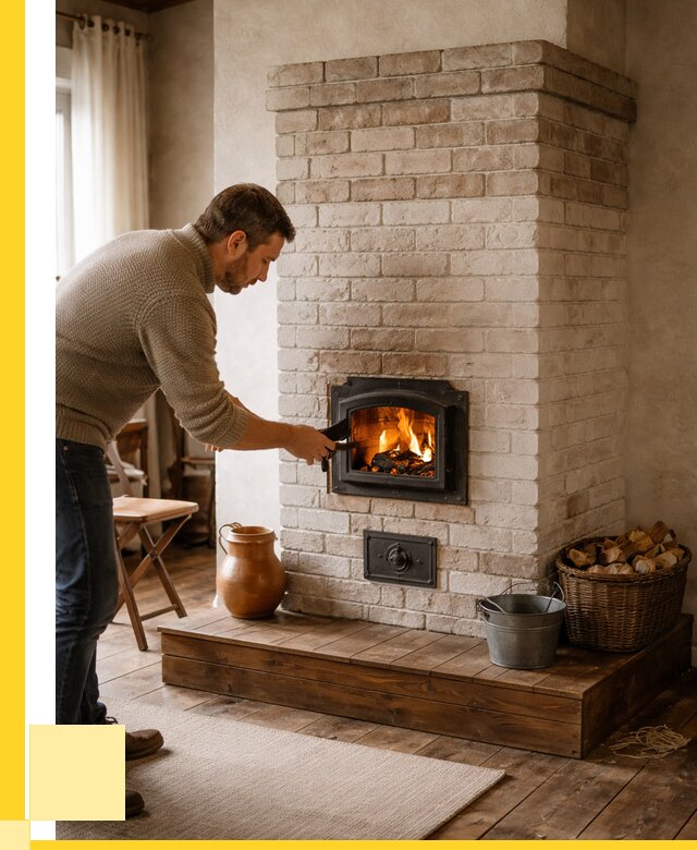 Печь голландка из кирпича в Ялуторовске от 87797 р. | ЭриданЛтр