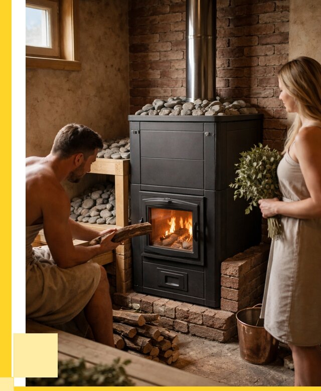 Кирпичная печь для бани на заказ в Ялуторовске от 56810 р. | ЭриданЛтр