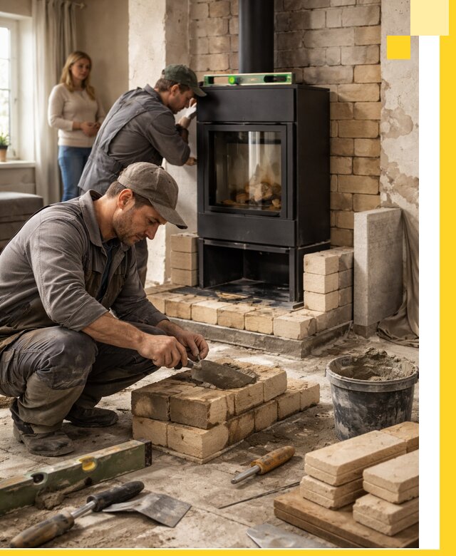 Печи и камины под ключ: проект, установка в Ялуторовске