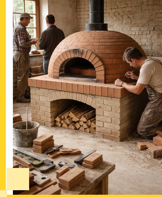 Помпейская печь дровяная для пиццы в Ялуторовске | ЭриданЛтр от 206580 р.