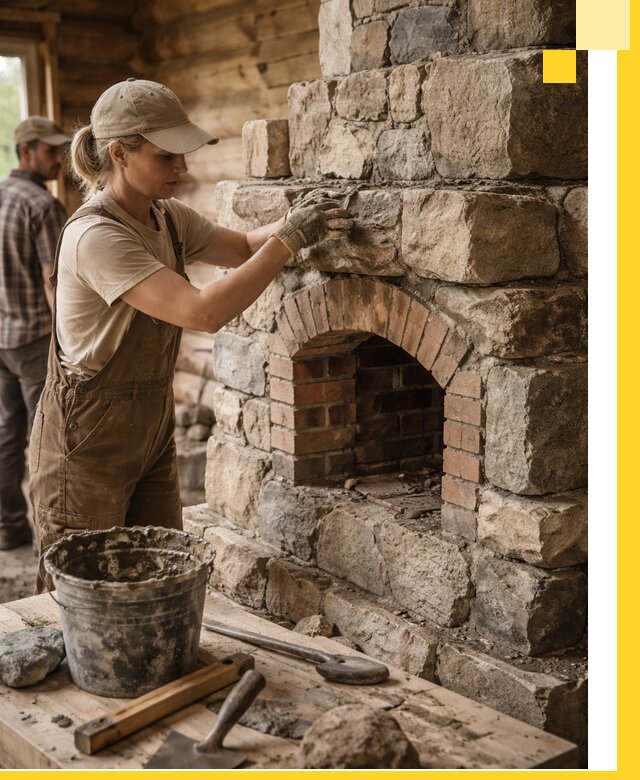 Каменные печи на заказ и монтаж в Ялуторовске, долговечные решения