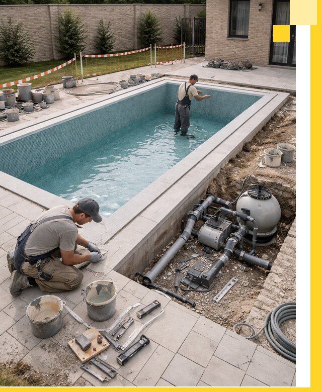 Строительство бассейнов под ключ в Ялуторовске: проекты и монтаж