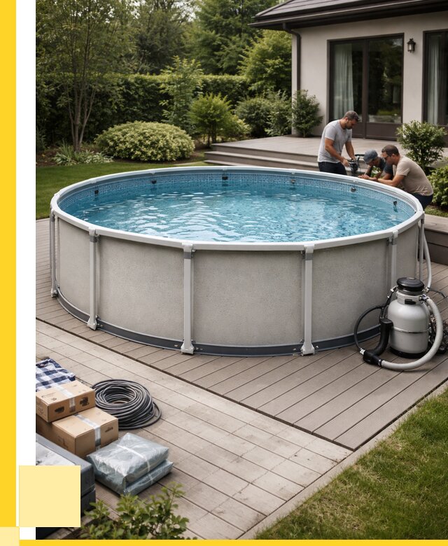 Купить каркасные бассейны в Ялуторовске от 46481 р. | ЭриданЛтр