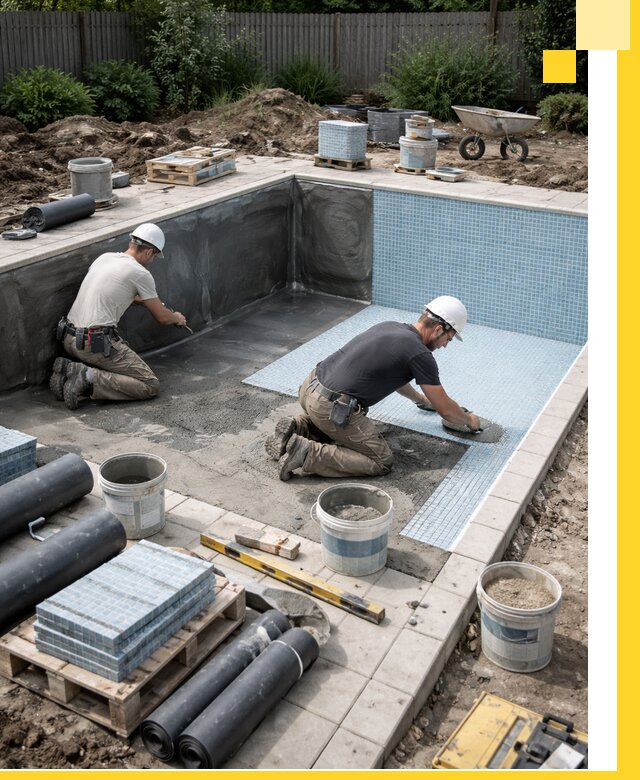 Проектирование и строительство стационарных бассейнов в Ялуторовске