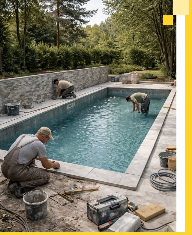 Проектирование и строительство частных бассейнов в Ялуторовске