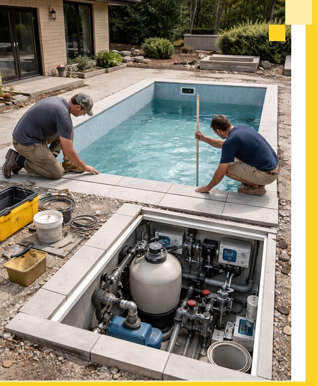 Строительство качественных домашних бассейнов под ключ в Ялуторовске