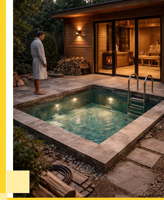 Бани с бассейном под ключ в Ялуторовске от 98126 р. | ЭриданЛтр