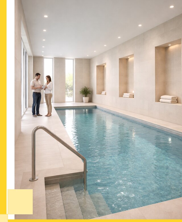 Бассейны в помещении под ключ в Ялуторовске от 1549350 р. | ЭриданЛтр