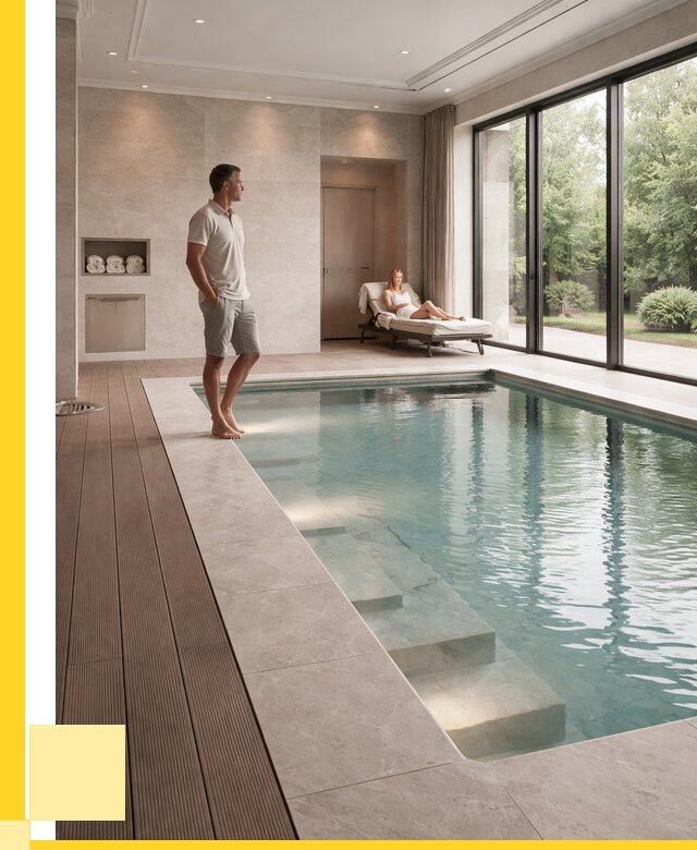 Бассейны в коттедже под ключ в Ялуторовске от 1239480 р. | ЭриданЛтр