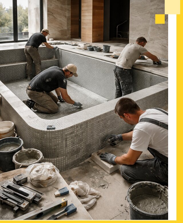 Строительство и установка СПА бассейнов под ключ в Ялуторовске