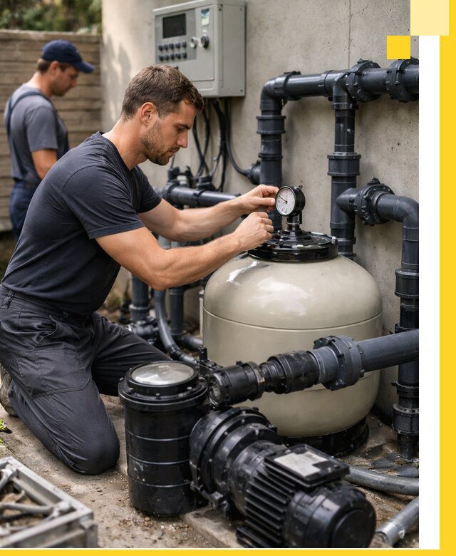 Поставка и монтаж фильтровального оборудования для бассейнов в Ялуторовске