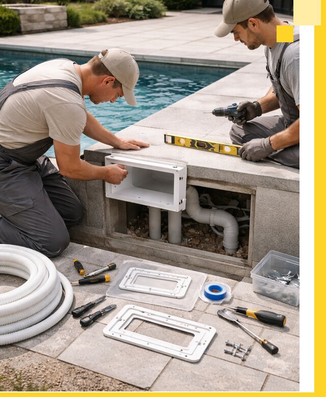 Поставка и установка скиммеров для бассейнов в Ялуторовске