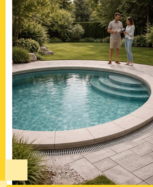 Круглые каркасные бассейны купить в Ялуторовске от 258225 р. | ЭриданЛтр