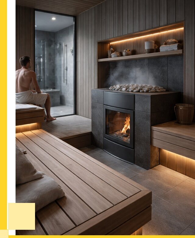 Проект сауны в частном доме в Ялуторовске от 36152 р. | ЭриданЛтр