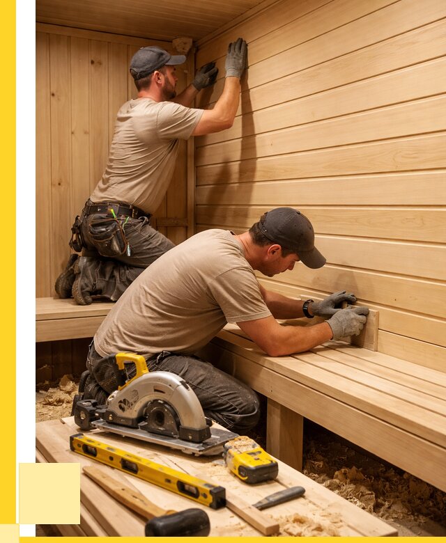 Обшивка саун вагонкой в Ялуторовске от 2582 р. | ЭриданЛтр