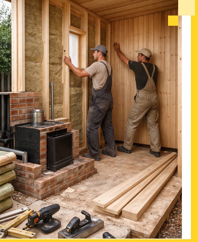 Строительство и установка дачных саун под ключ в Ялуторовске