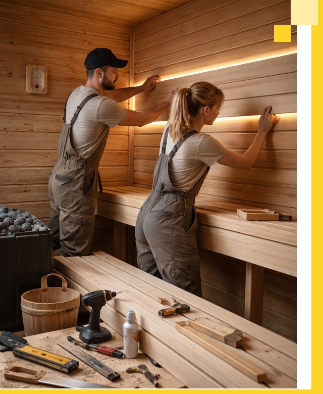 Дизайн саун и бань под ключ с индивидуальным проектом в Ялуторовске