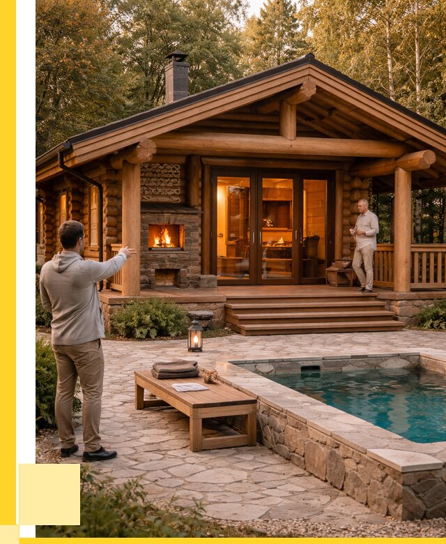 Проекты бань и хамам в Ялуторовске от 25823 р. | ЭриданЛтр