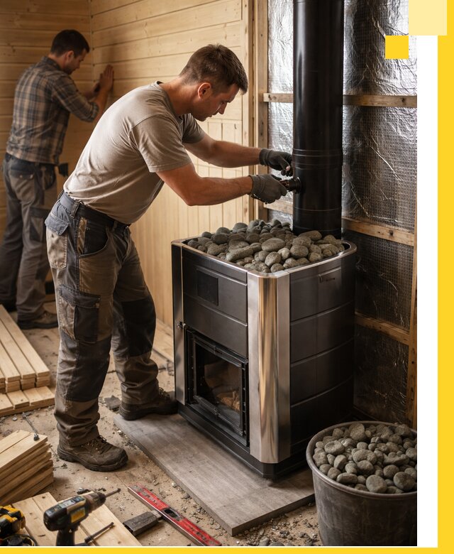 Проектирование и строительство парилок для бани в Ялуторовске под ключ