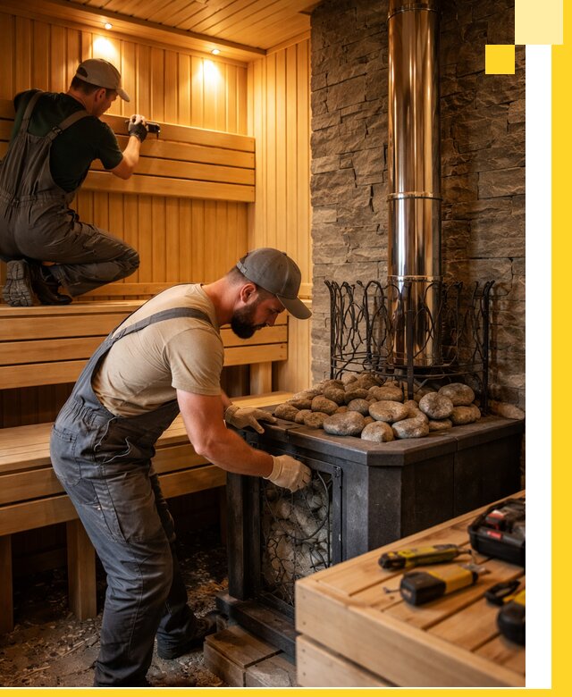 Комплексный дизайн бань, саун и зон отдыха в Ялуторовске