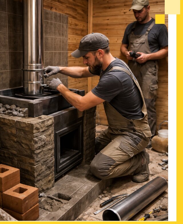 Изготовление и установка банных печей под ключ в Ялуторовске