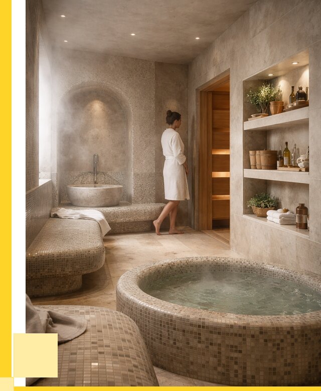 Строительство бани с хамамом в Ялуторовске от 774675 р. | ЭриданЛтр