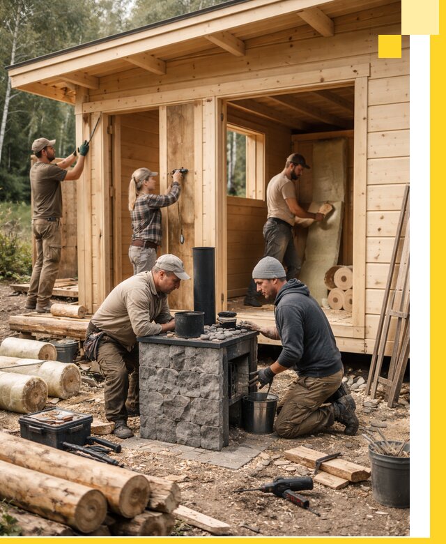 Купить баню под ключ в Ялуторовске строительство монтаж отделка