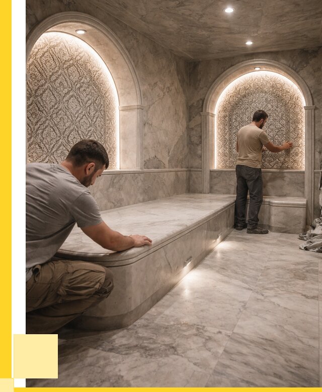 Турецкие бани под ключ в Ялуторовске от 258225 р. | ЭриданЛтр