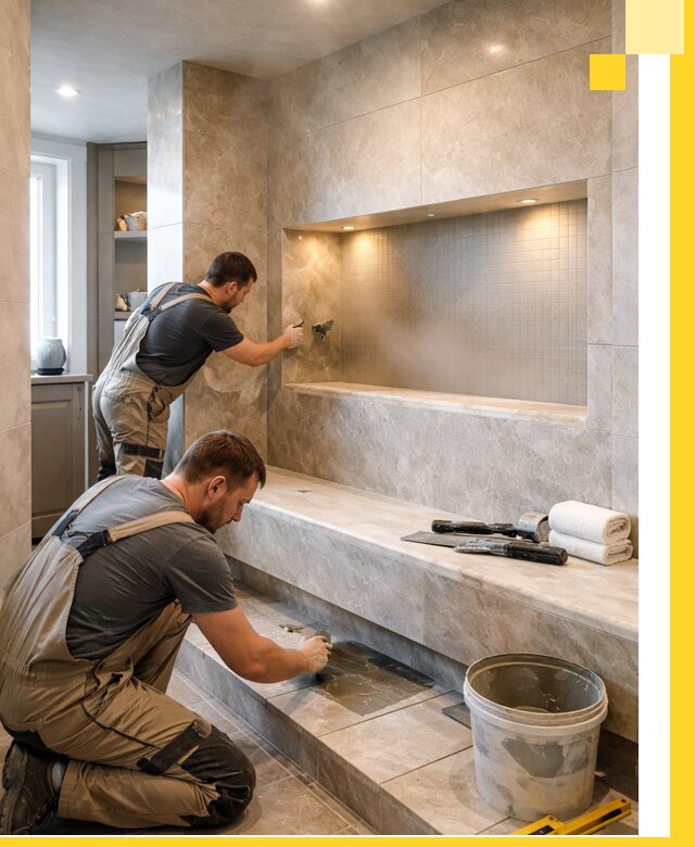 Профессиональное строительство хамама в квартире в Ялуторовске