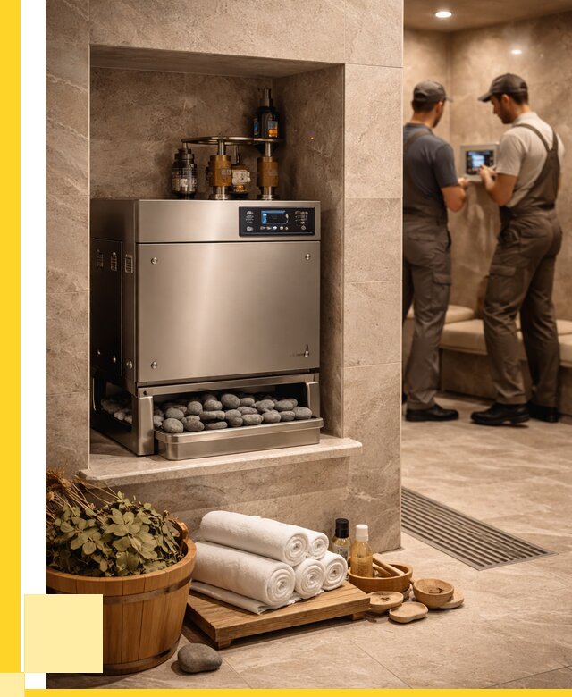 Парогенераторы для хамама в Ялуторовске от 77468 р. | ЭриданЛтр