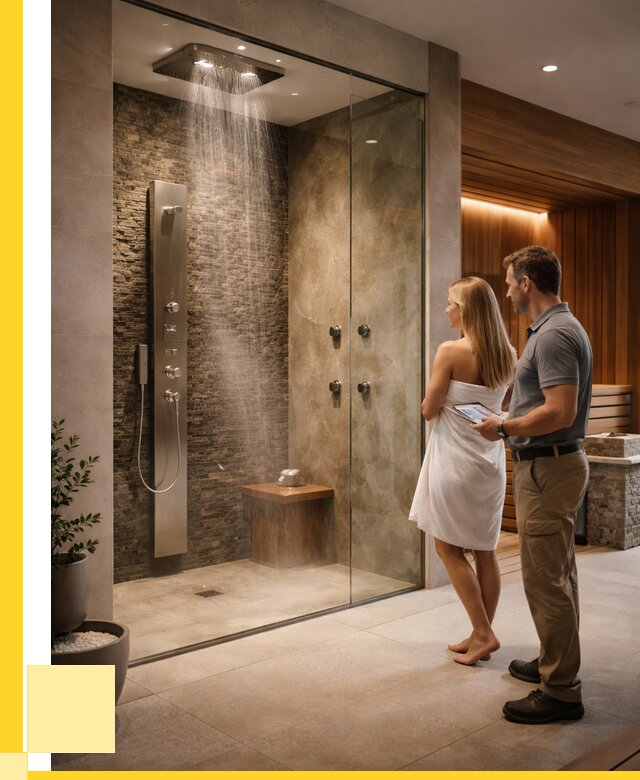 Купить душ впечатлений для дома в Ялуторовске от 87797 р. | ЭриданЛтр